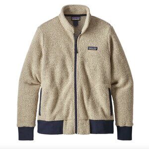 Patagonia Women's Woolyester Fleece Jacket, Oatmeal Heather